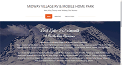 Desktop Screenshot of midwayrvmobilehomepark.com